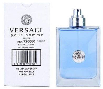 versace pour homme tester 100 ml|Versace Pour Homme basenotes.